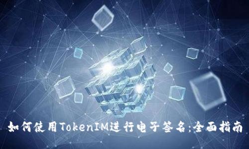 如何使用TokenIM进行电子签名：全面指南