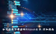 如何打开下载后的Bitdock文