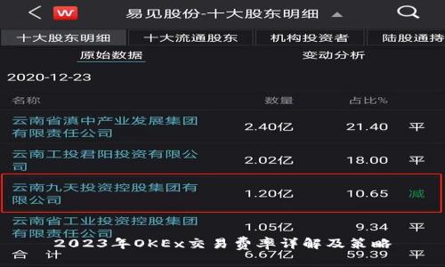 2023年OKEx交易费率详解及策略